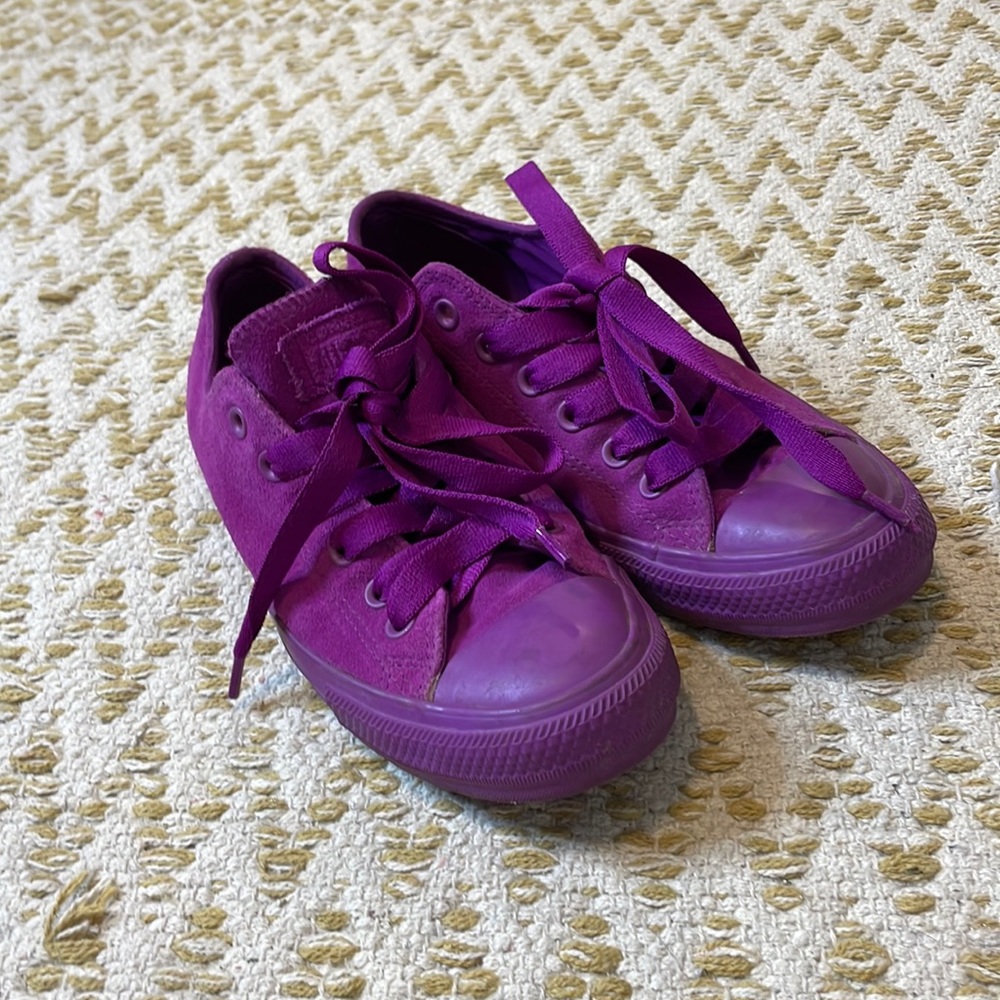 Purple converse